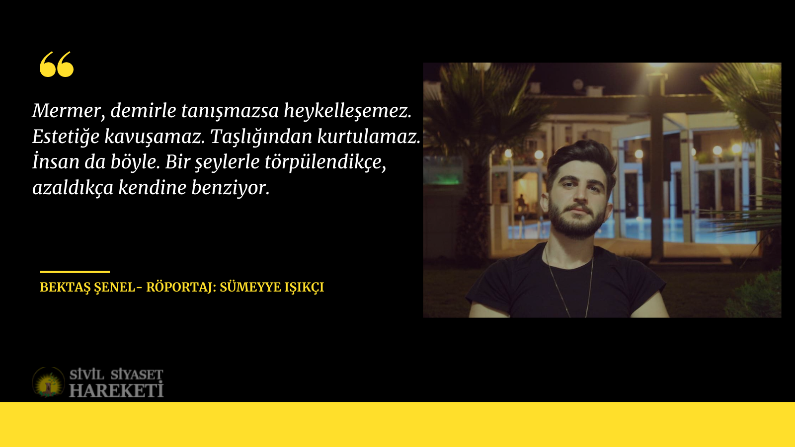 Bektaş Şenel: